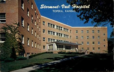 Stormont vail hospital - Cotton O’Neil Neurosurgery and Spine Center. 2660 SW 3rd Street. Topeka, KS, 66606. Visit Location. Manage your health and keep in touch with your Stormont Vail healthcare team with MyChart. This secure, online source gives you 24/7 access to your medical records so you can stay informed, connected and in control of your health – any time ...